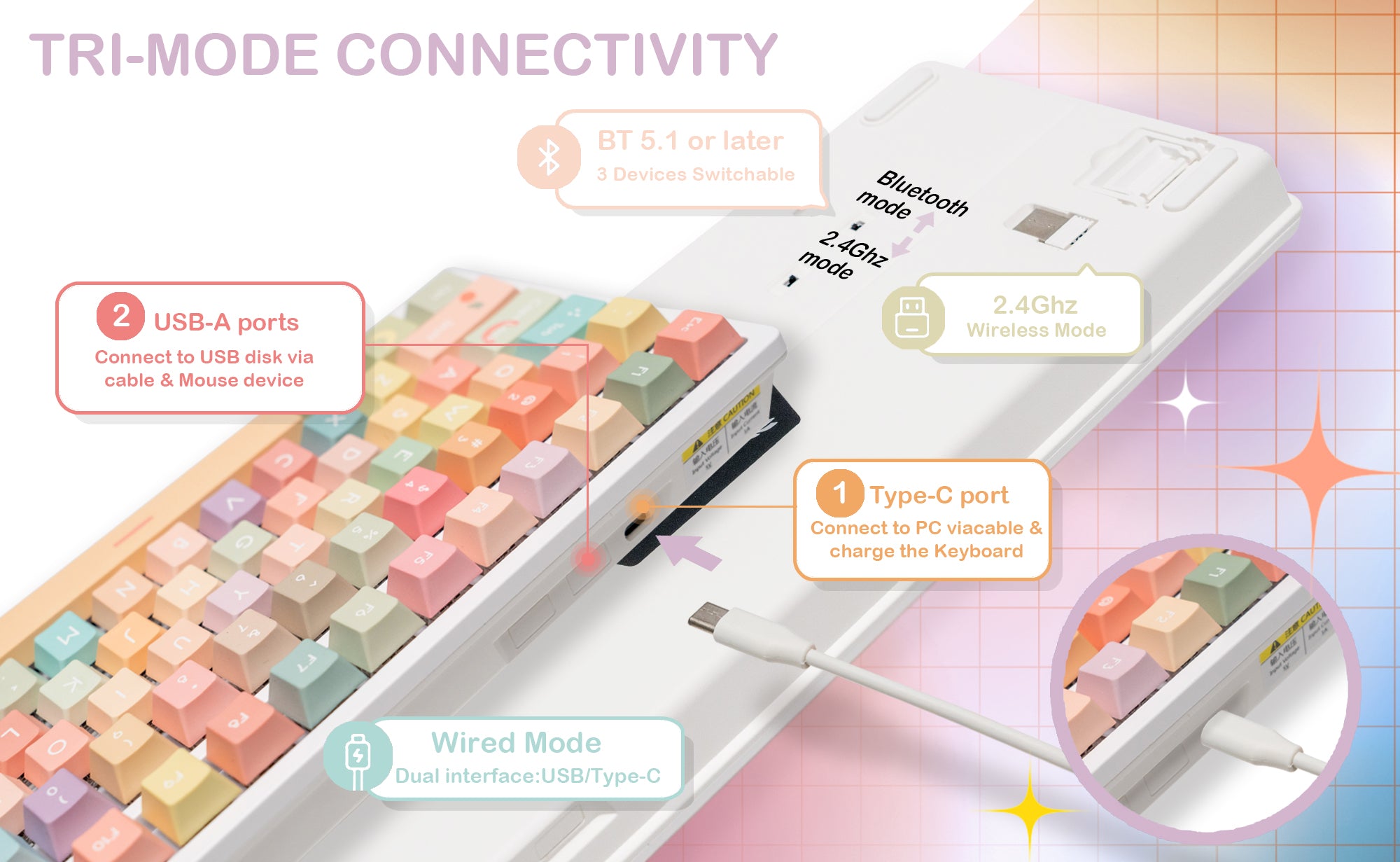 Quantum-X98-Wireless-Mechanical-Keyboard-3-Mode-98%-Keyboards-tri-mode