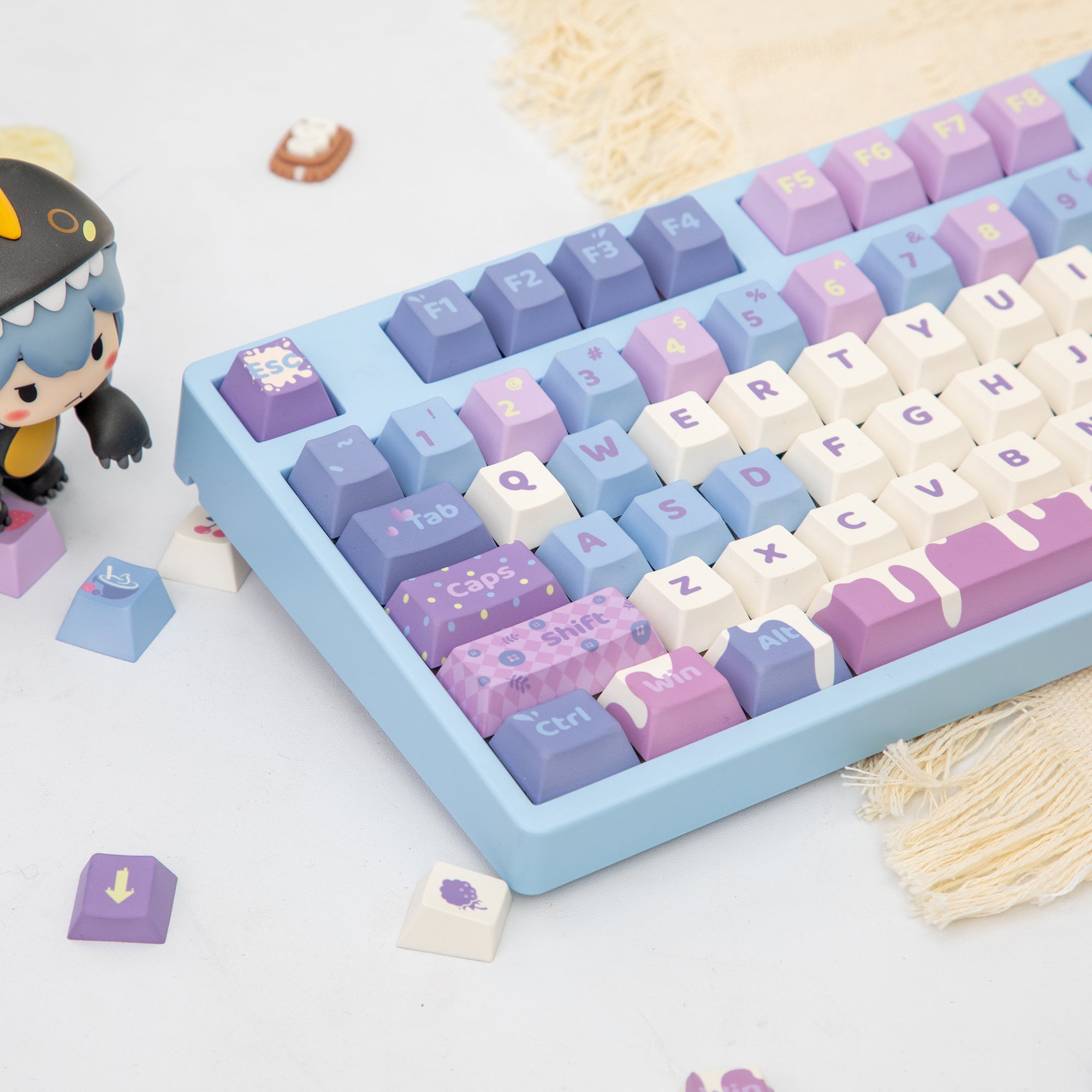 dessert-series-pbt-cherry-profile-keycaps-set