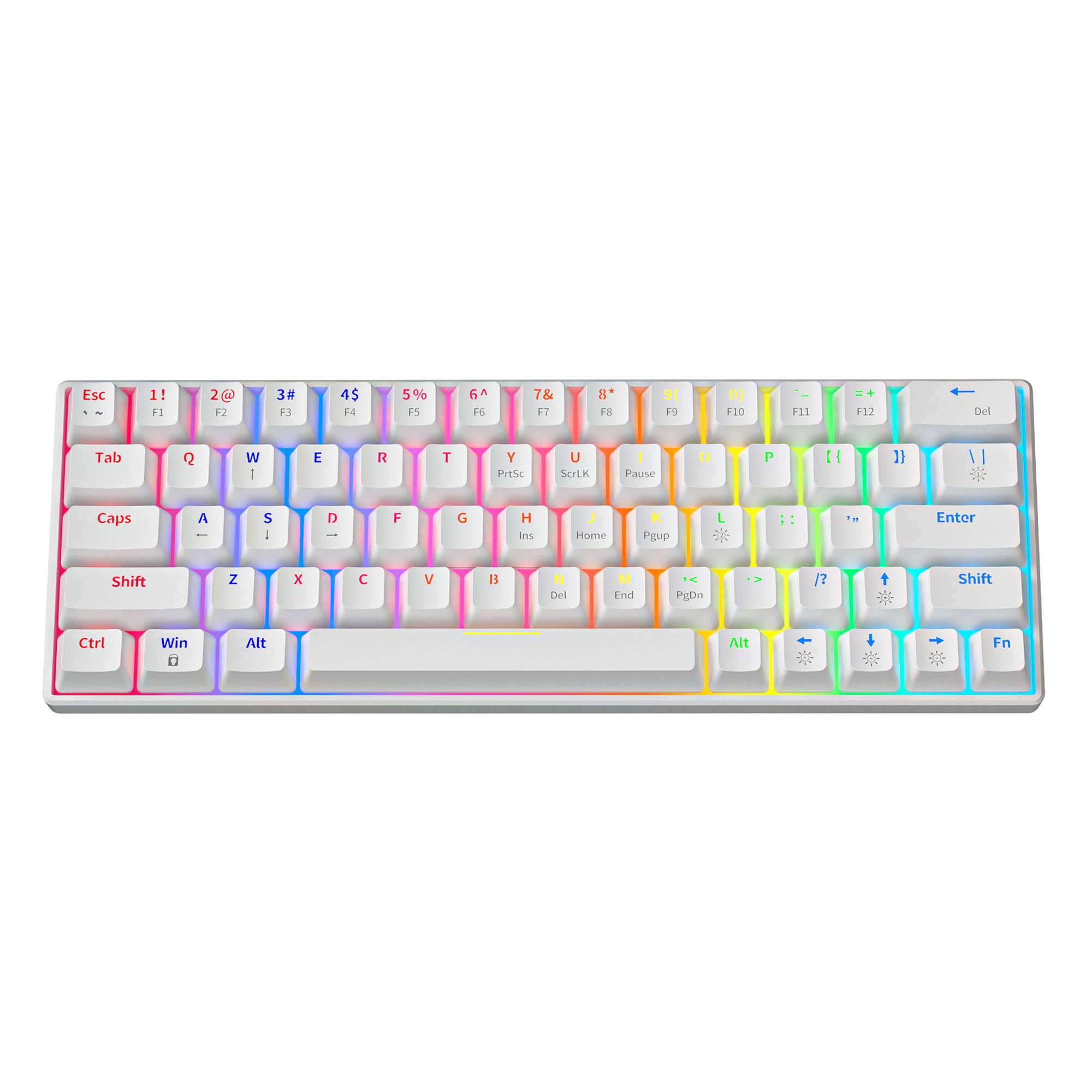 Customize Wired Mechanical Keyboard - 63 Keys