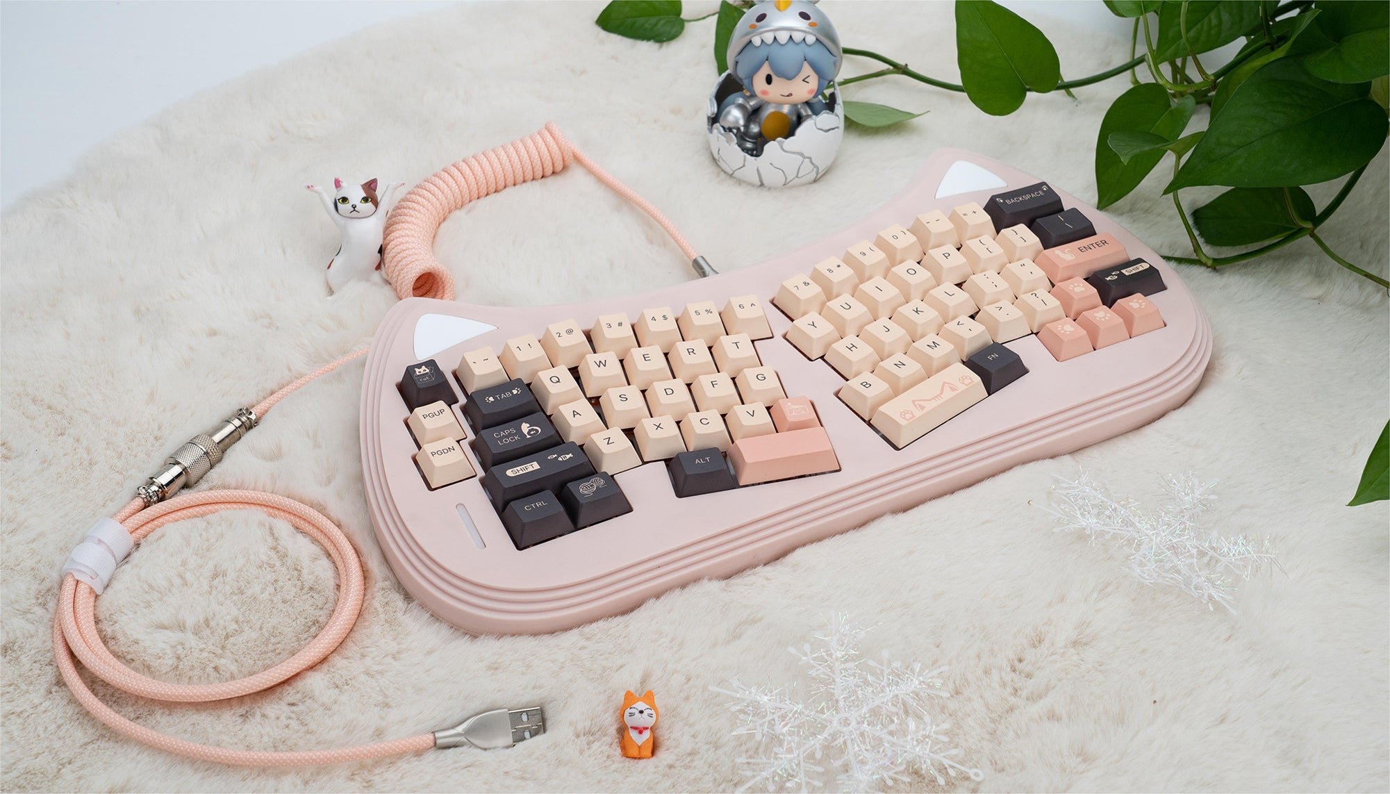 meow-67-wired-hot-swap-keyboard-kits-kitty-keycap