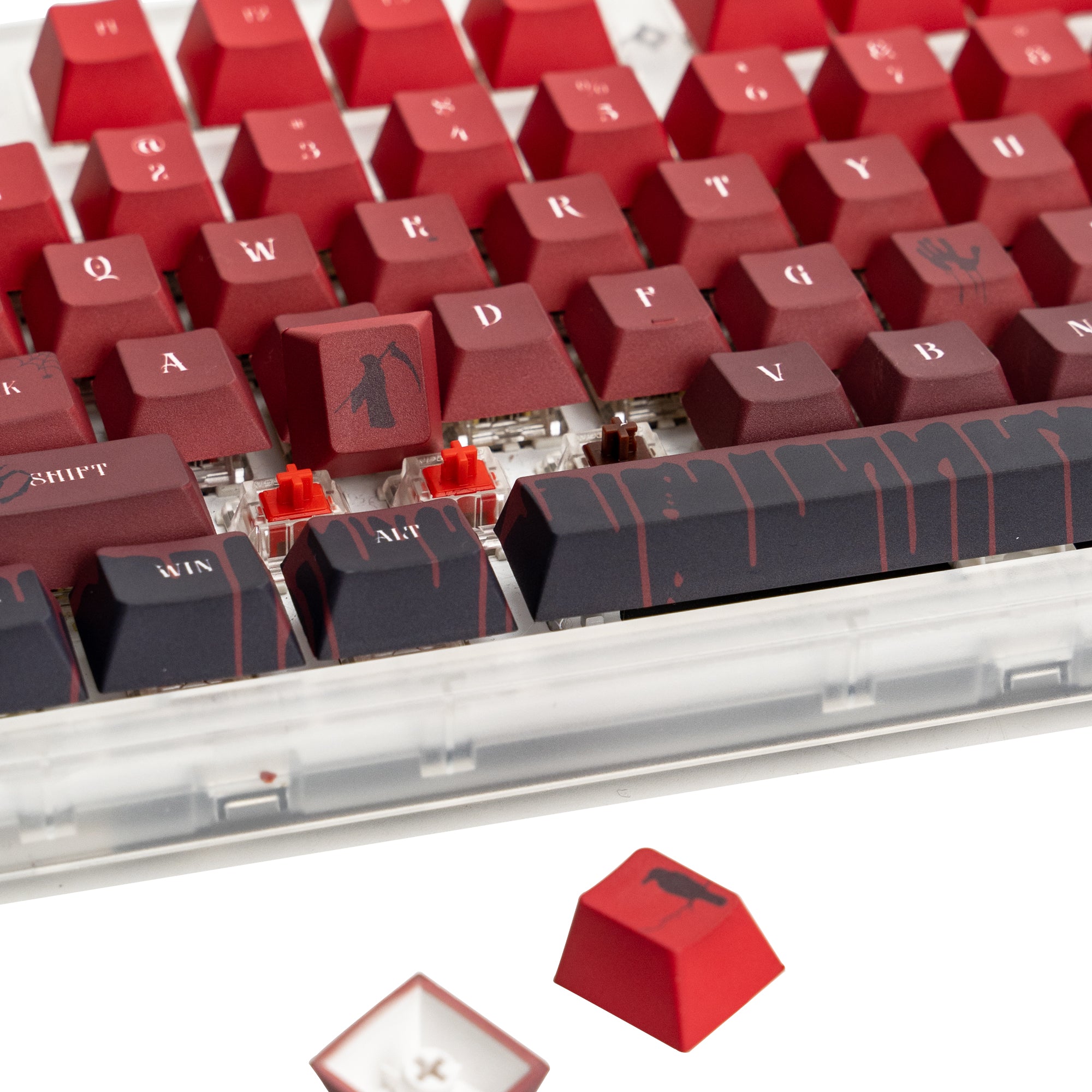 night-of-horror-series-pbt-keycap-set-detail