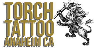 Torch Tattoo Logo Anaheim California