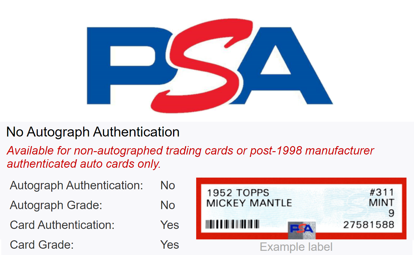 PSA Cards Grading Services in Australia Page The Hobby