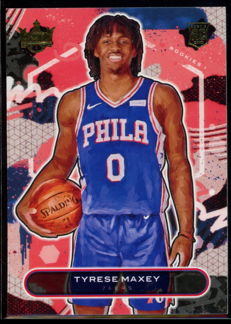 Tyrese Maxey 2020-21 Panini Court Kings Level 1 RC