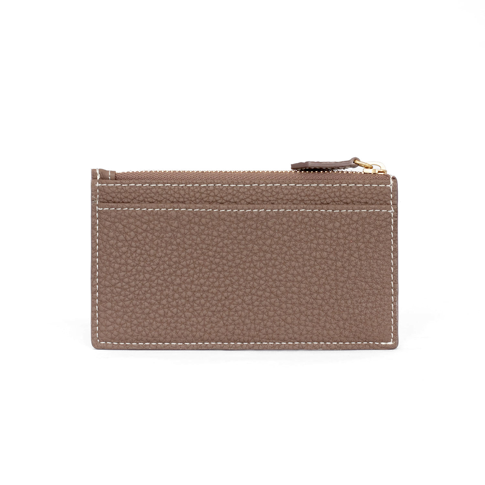Mini Zip Leather Wallet | BONAVENTURA