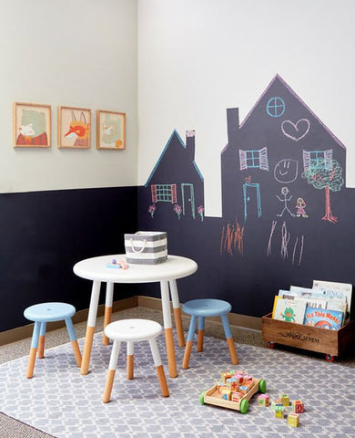 Toddler Room Progress: Chalkboard Paint and Zulily Lust. - Pretty Real