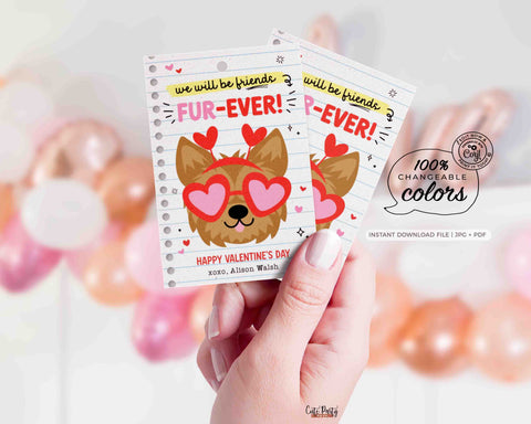 Printable Valentines Day Cards, Kid's Valentine's Cards, Instant