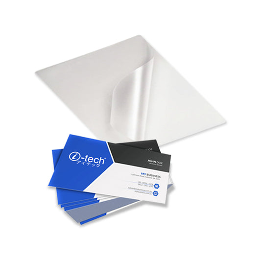 i-tech DOUBLE SIDED CALLING CARD PAPER MATTE 220GSM / 250GSM (50 SHEETS PER  PACK)