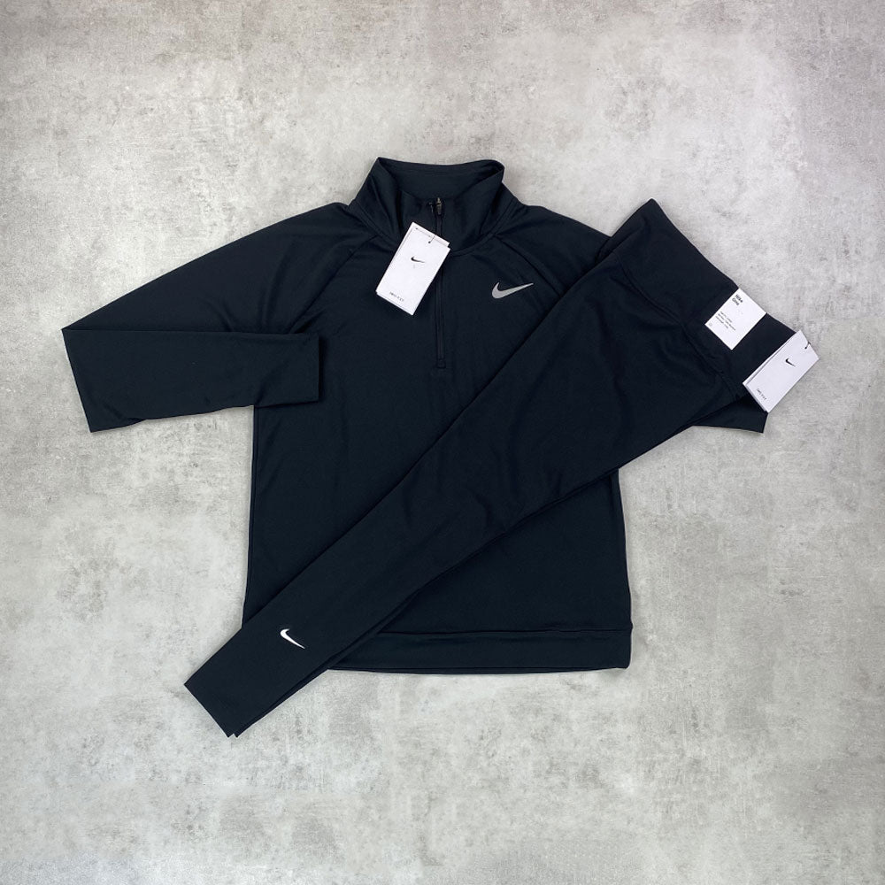 nike quarter zip set