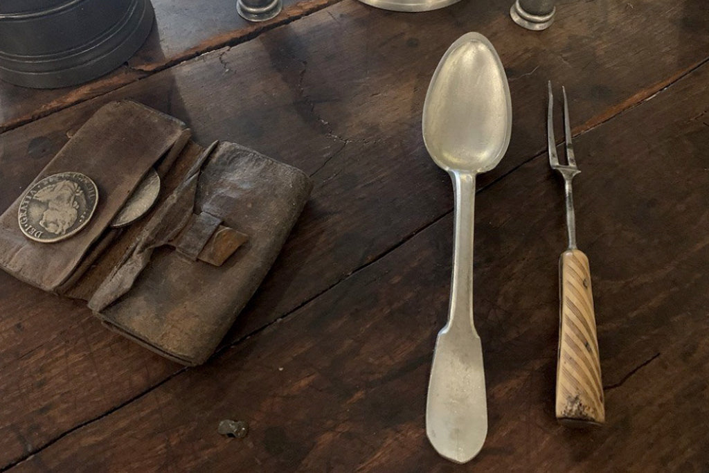 Tiny Pewter Salt Spoon – MARCH