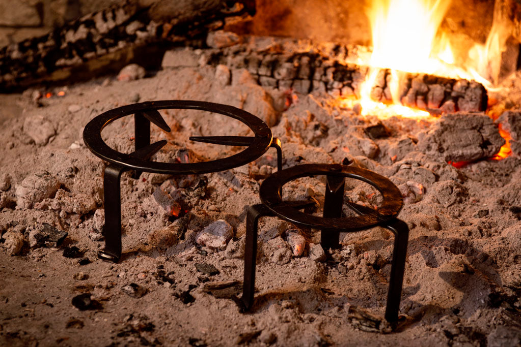 Long-Handled Skillet and Trivet