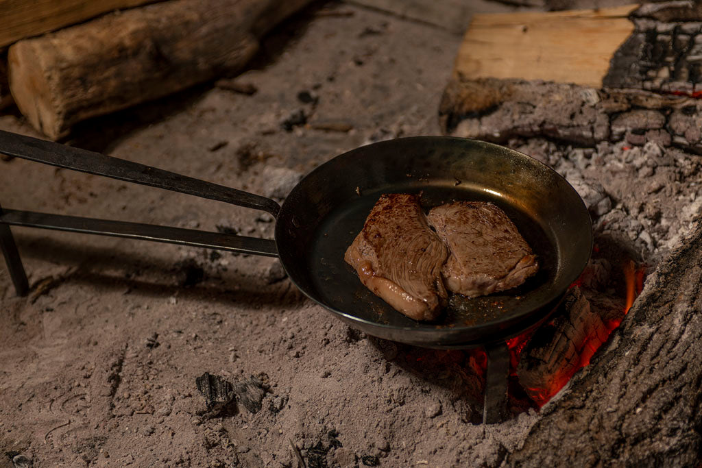 Hand made Live Fire Dutch Oven stand or Skillet trivet