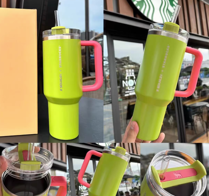Starbucks Stanley Insulated Box with Plastic Straw Cup & Stainless Steep  Cup – Ann Ann Starbucks