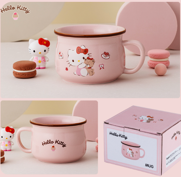 Sanrio Dining | Sanrio My Melody 20oz Coffee Tea Mug | Color: Pink/White | Size: Os | W0rthit's Closet