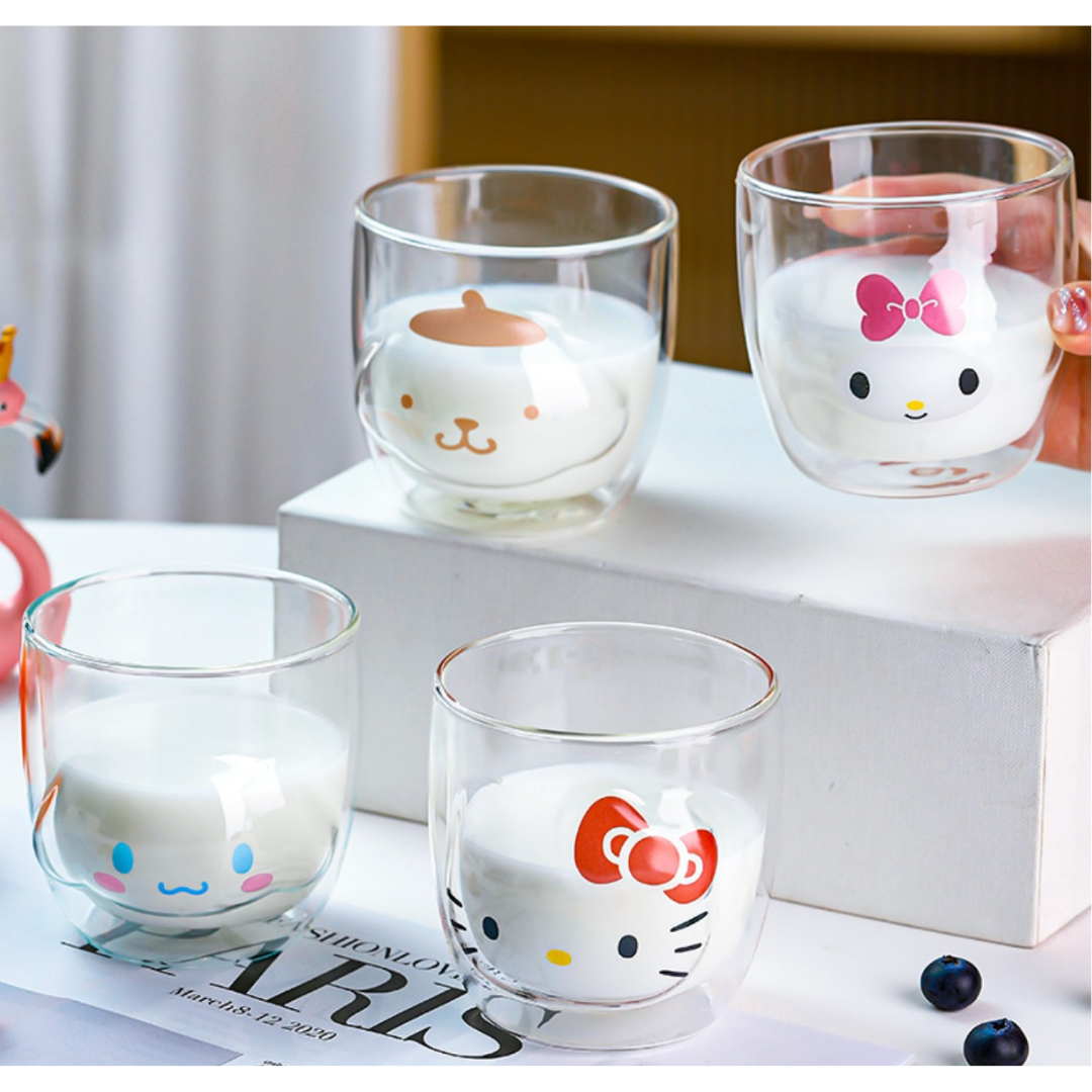 Kuromi Character Shape Tumbler Sanrio Japan –