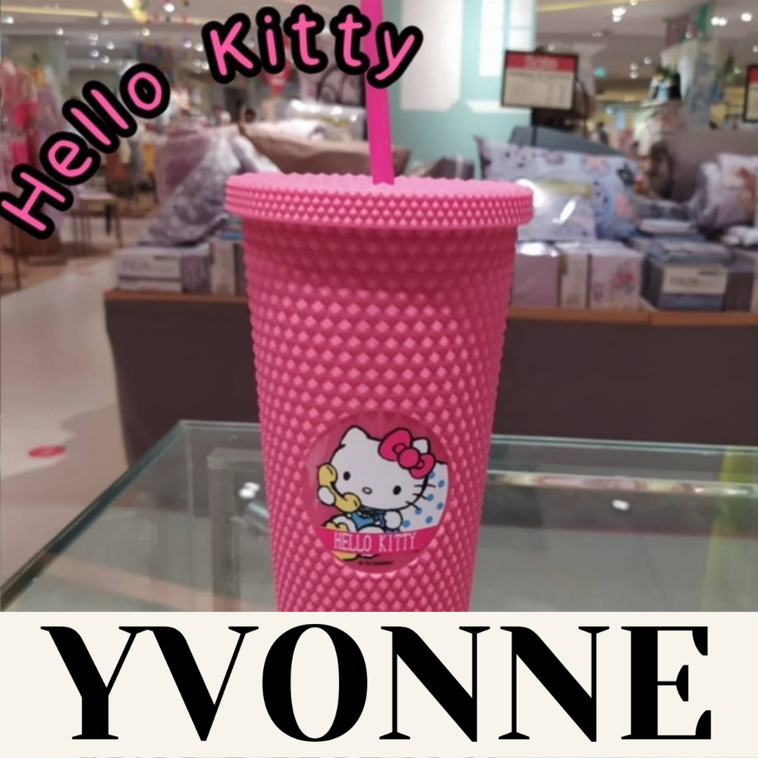 Sanrio Characters Straw Cup 23oz Cartoon Hello Kitty Kuromi Melodi Tum