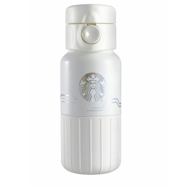 Starbucks China White Gold Stainless Tumbler – Ann Ann Starbucks