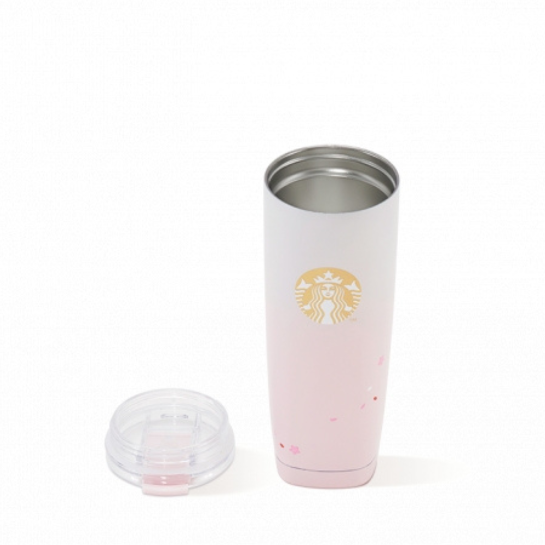 Authentic Starbucks China 2023 Peach Blossom Topper Pink Siren 19oz Glass  Cup
