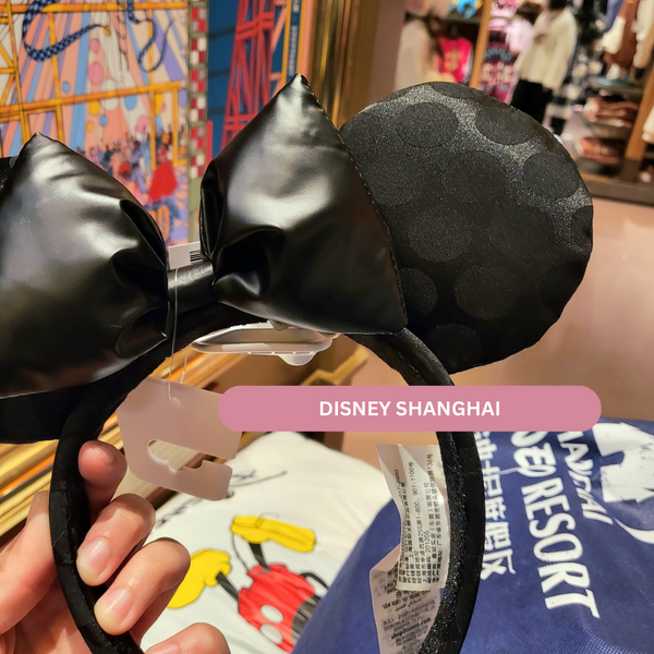 Disney Shanghai Red & Pink Bow Heart Sequined Minnie Mouse Ear Headban –  Yvonne12785