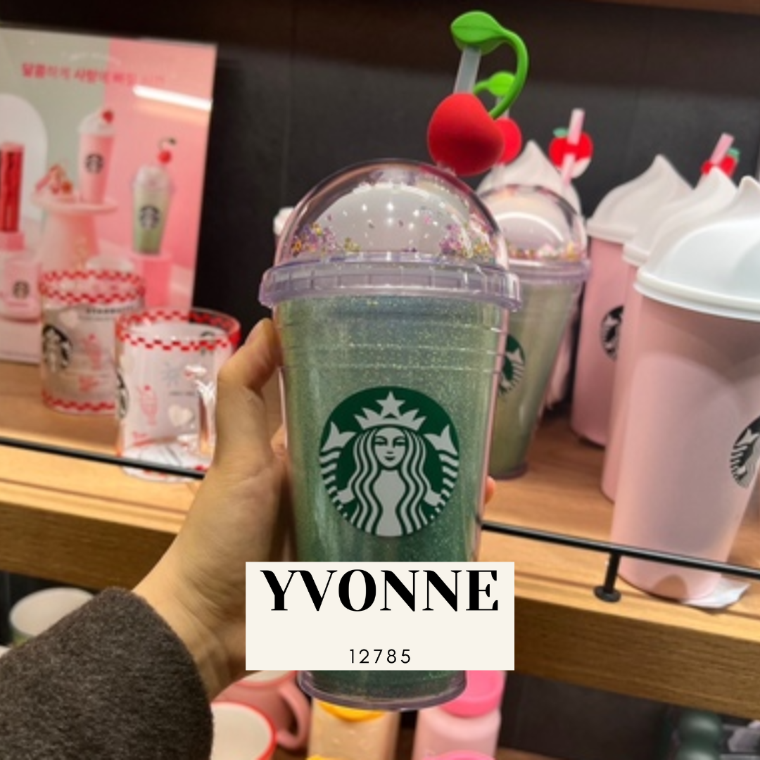 PRE ORDER 2023 Starbucks X Stanley Taiwan Valentine's Day Pink Baby Po