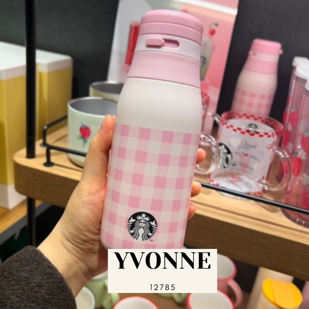 PRE ORDER 2023 Starbucks X Stanley Taiwan Valentine's Day Pink Baby Po