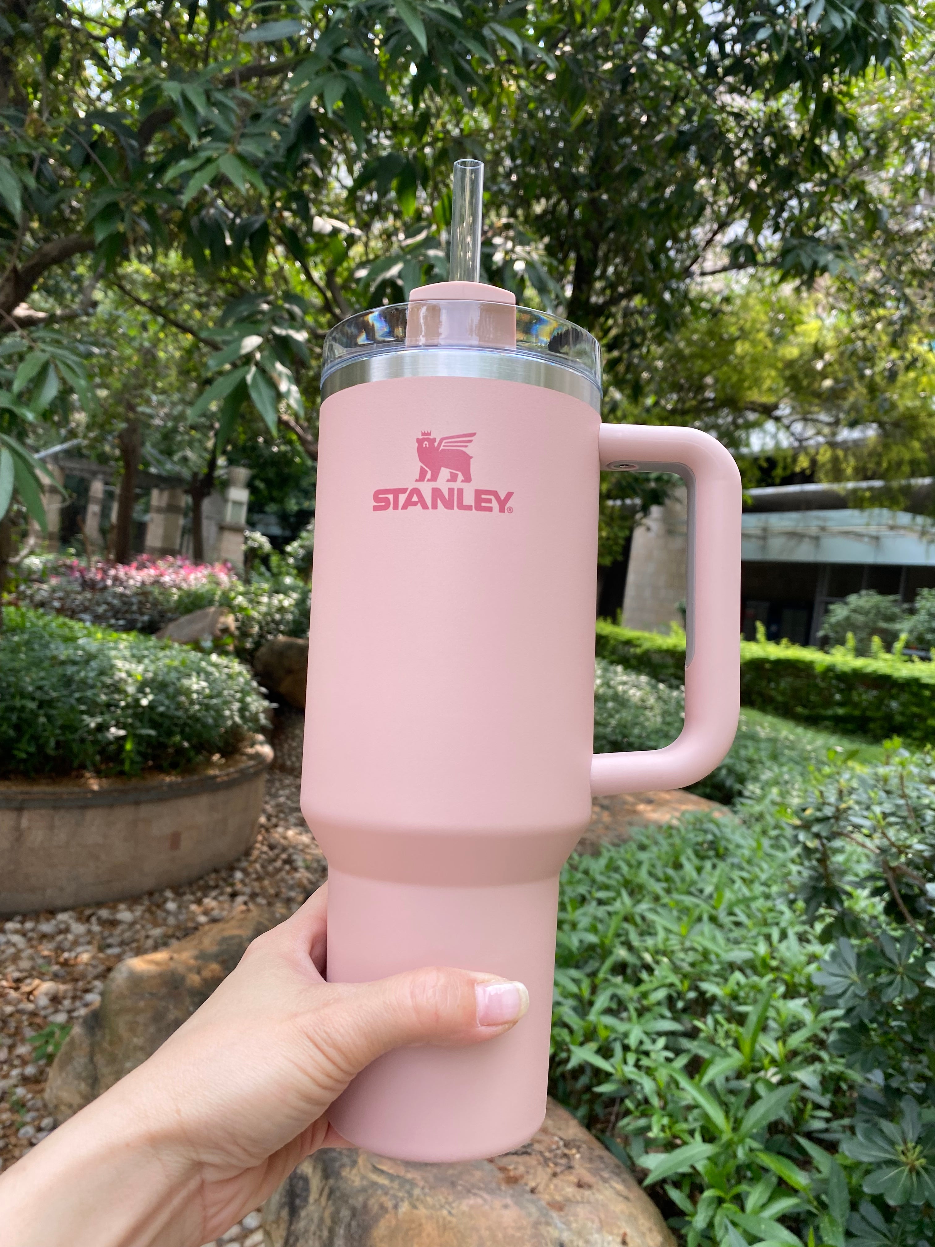 Starbucks + Stanley Green & Pink 40oz Stainless Steel Quencher - China '23