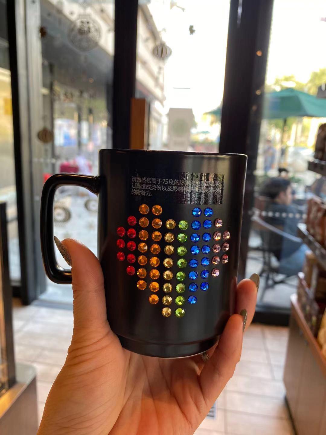 Starbucks China Rainbow Pride Studded Tumbler Cup (Valentine 2021 Release)  – Ann Ann Starbucks