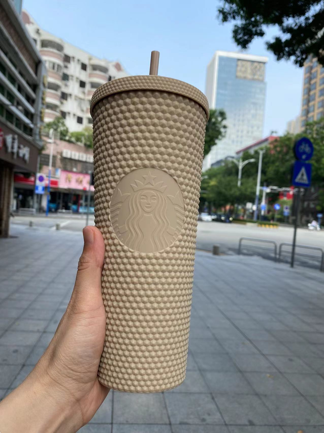 Starbucks China 2022 Green Marble Glitter Dome 24oz Straw Cup Tumbler – Ann  Ann Starbucks