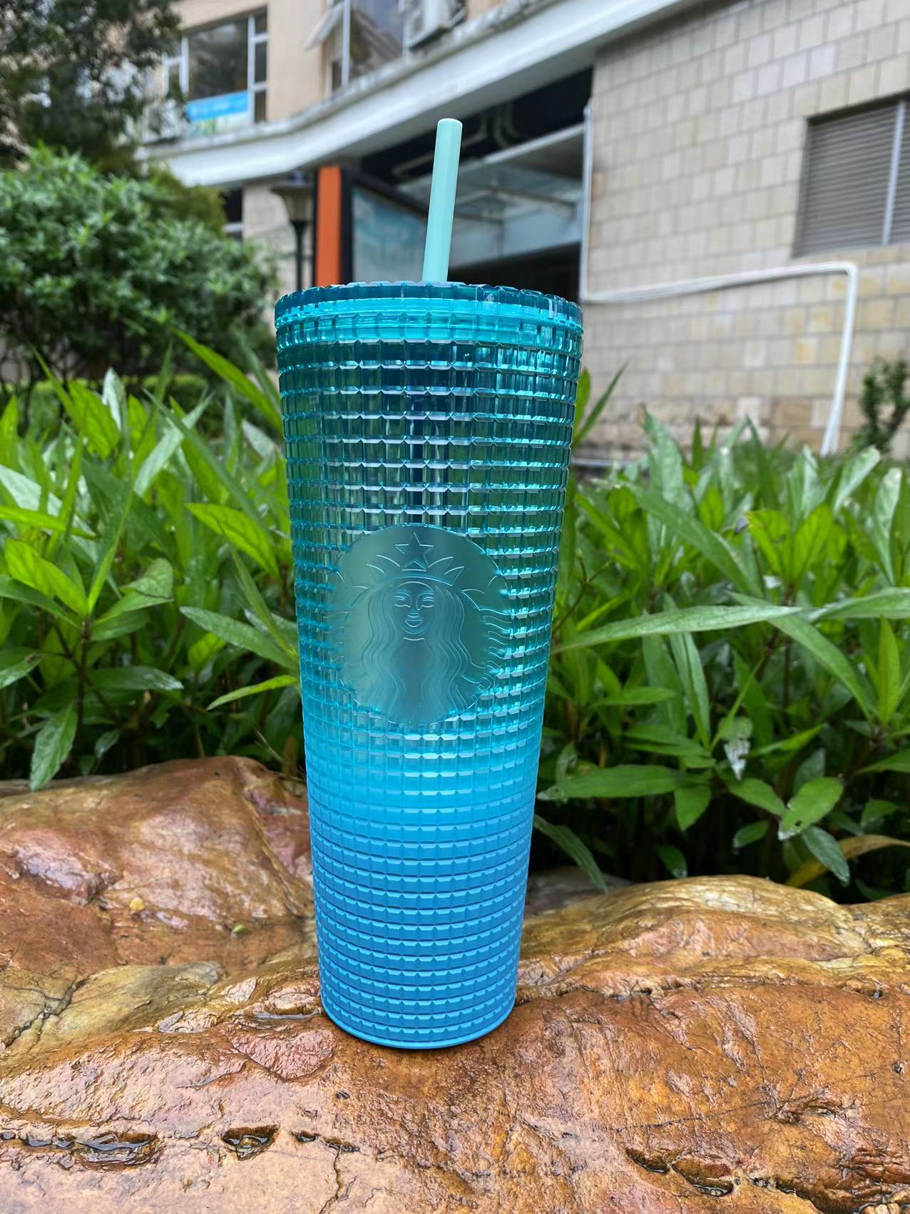 Studded Tumbler- Neon Green – West and 5th