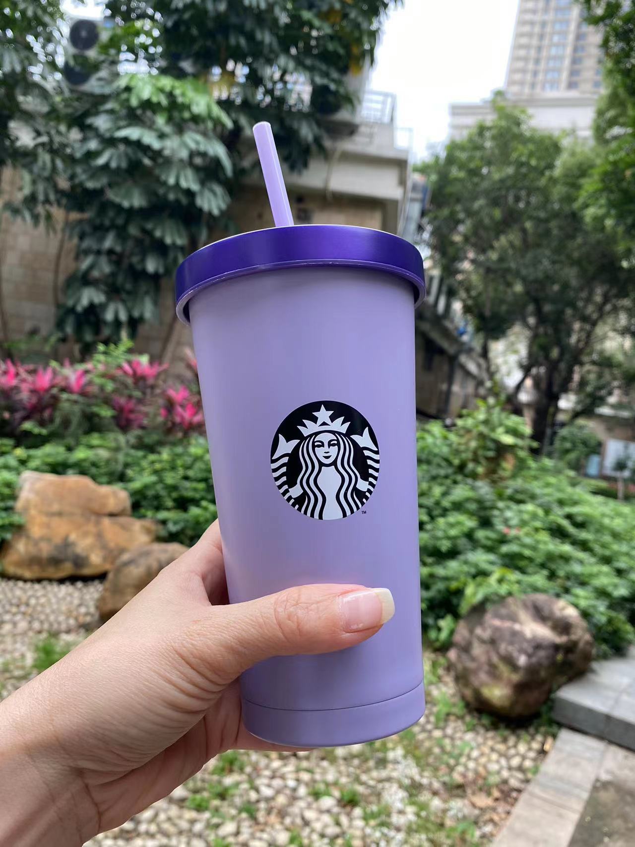 Starbucks tumbler China 2023 mystic purple series purple Classic Glass