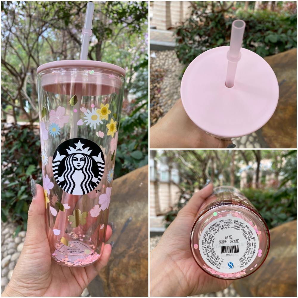 Starbucks China - Sakura 2021 - Kitty Paw Straw Topper Cherry