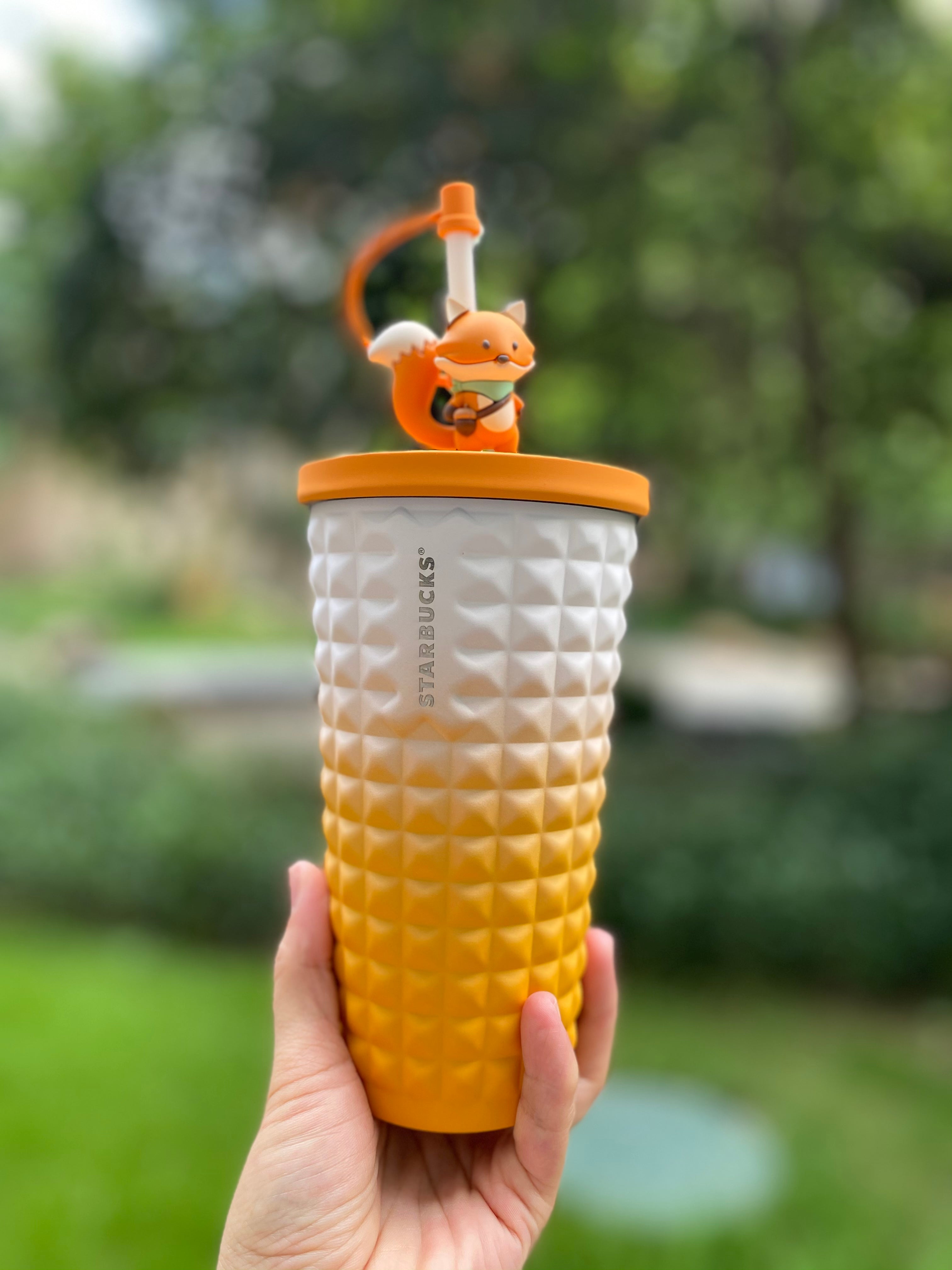 Starbucks China - Autumn Story - Bunny Double Wall Glass Straw