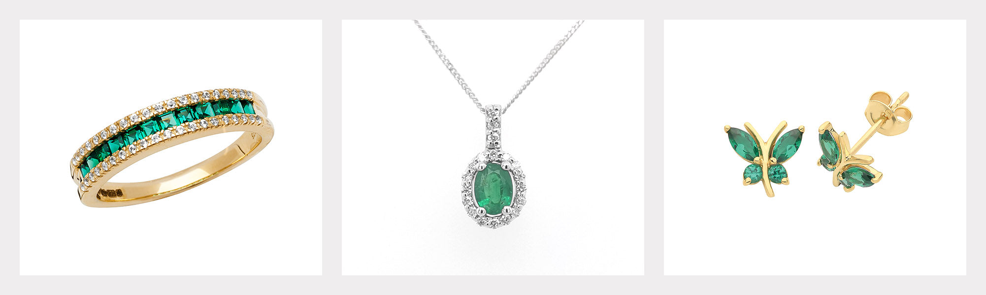 green gemstone jewellery