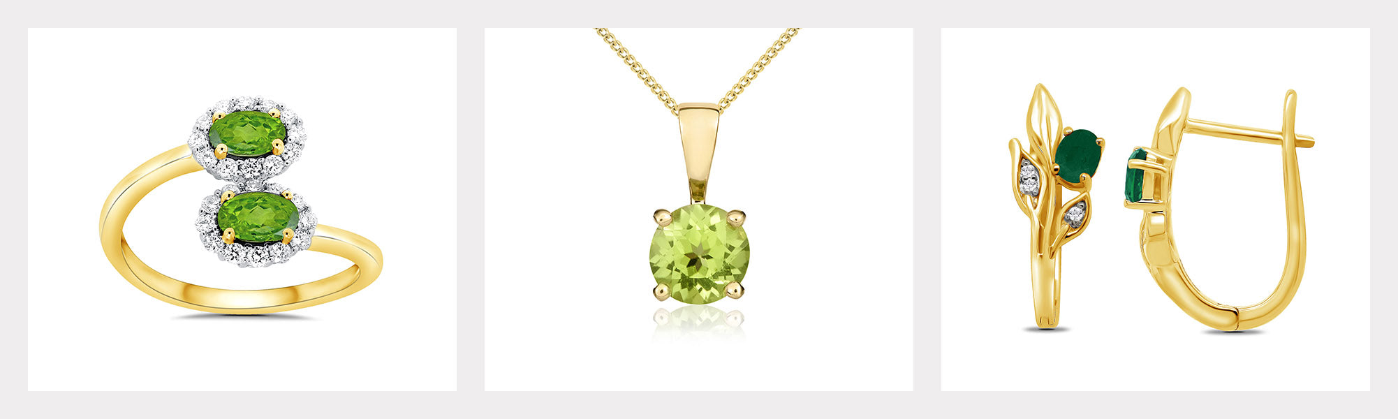 green gemstone jewellery