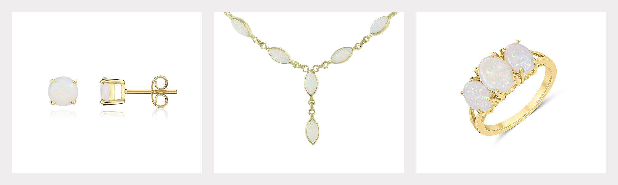 white opal gemstone jewellery