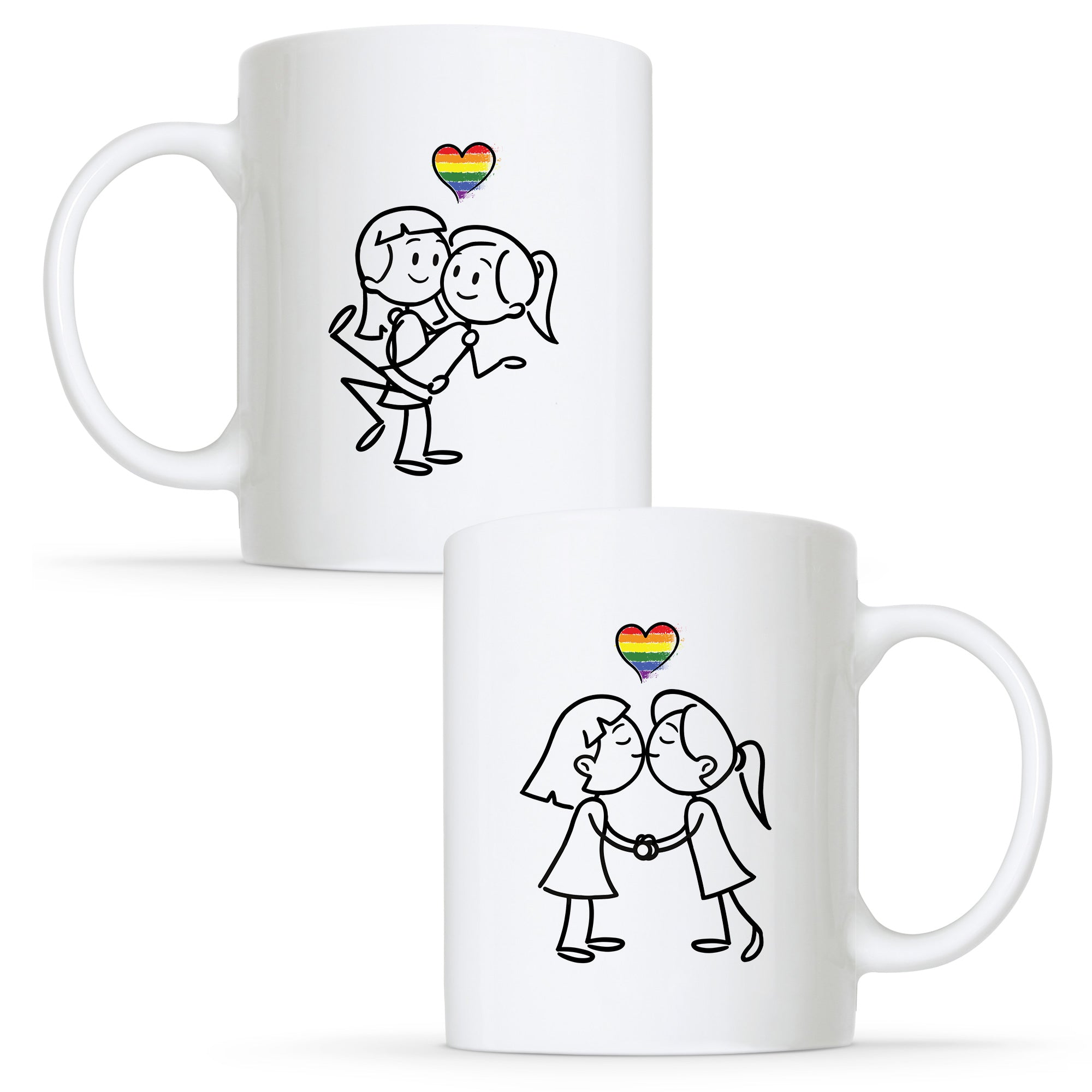 Personalised Wedding Mug Set, Printed Mug, Make custom mugs