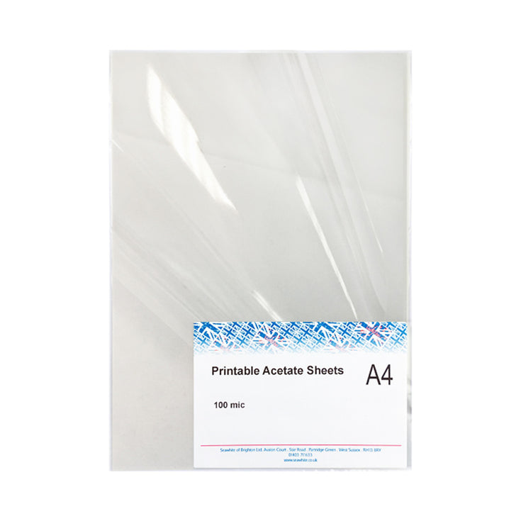 Printable Acetate Sheets (Single Sheet) — ShopRCA