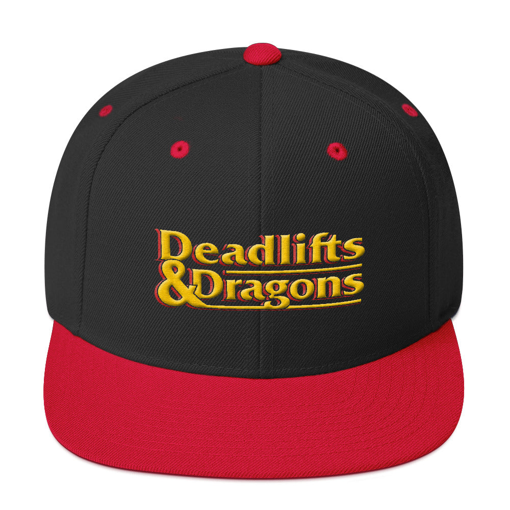 Deadlifts & Dragons - Classic Snapback Hat