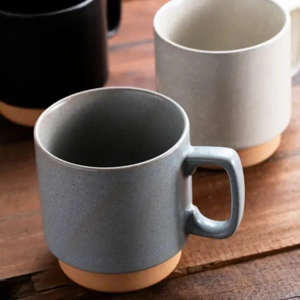 Blush Ripple Mug | Kinto Ceramic Matcha Mug