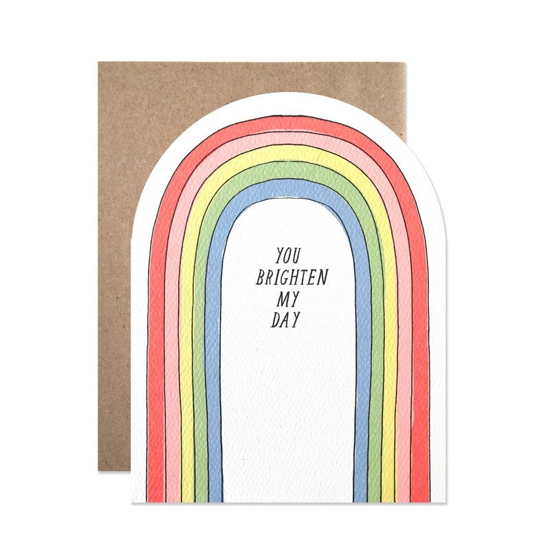 You Brighten My Day Card
