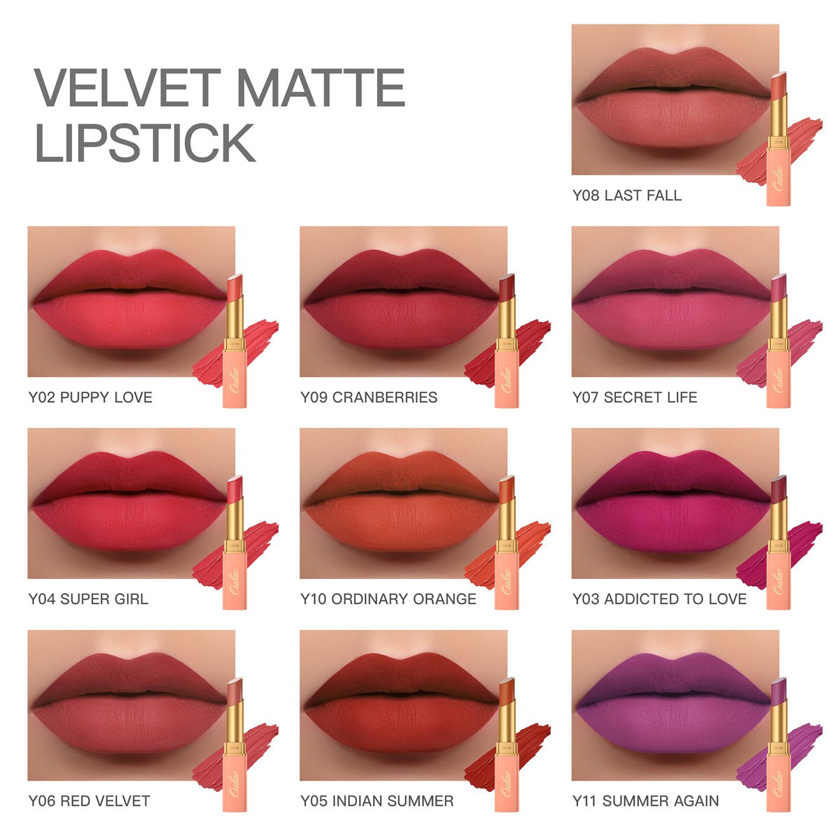 OULAC | Velvet Matte Lipstick – Oulac UK