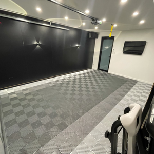 Ribtrax Pearl Grey Garage Floor Tile