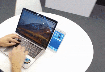 laptop side mount clip