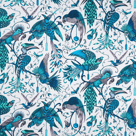 Emma J Shipley Audubon Cotton Satin Fabric