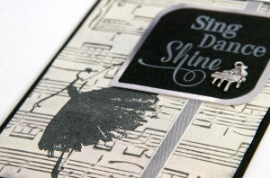 Stamping Performances with A Night at the Met Club Stamp kit #clubscrap #cardmaking