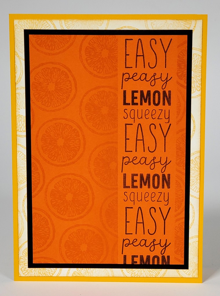 Easy Peasy {Stamp & Stickers #6}