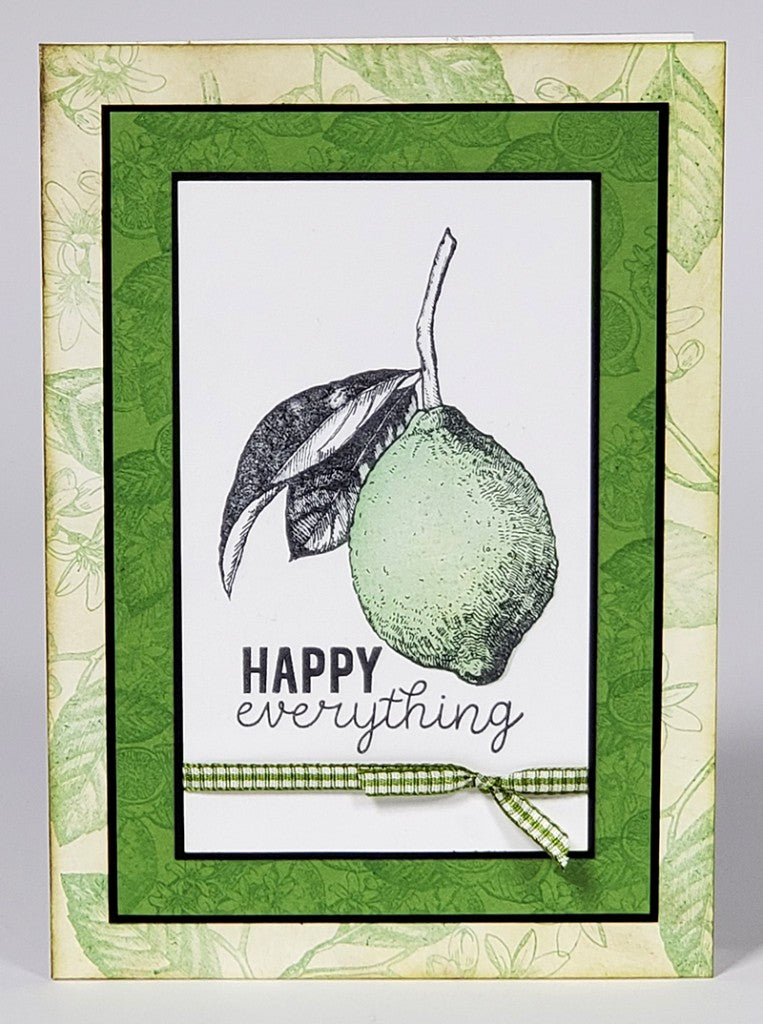 Zest for Life Stamps by Club Scrap #clubscrap #handmadecard #stampedcard