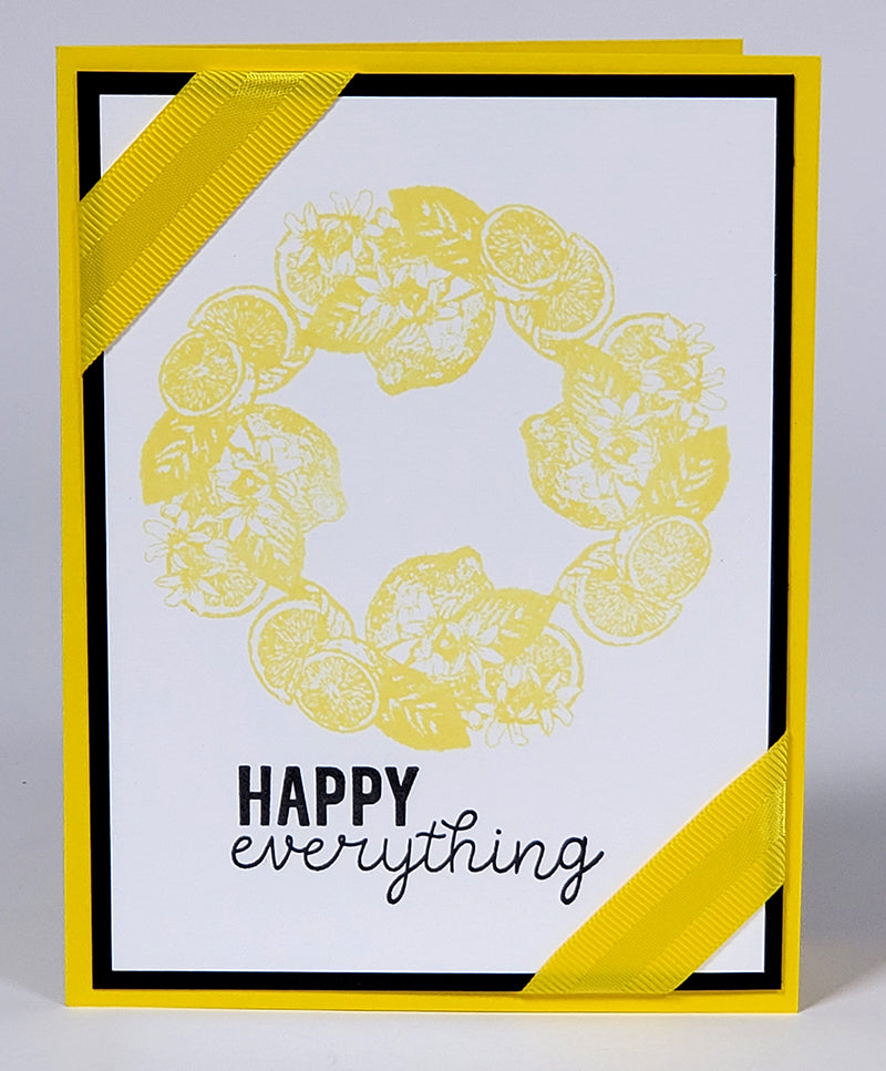 Zest for Life Stamps by Club Scrap #clubscrap #handmadecard #stampedcard