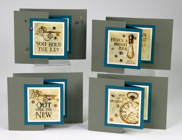 Steamworks Card Kit by Club Scrap #clubscrap #cardmaking