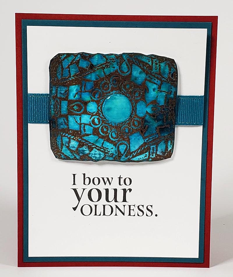 Turquoise Stamped Cards - Made with stamps from Club Scrap #clubscrap #cardmaking #rubberstamping #stamping